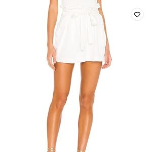 ASTR the Label Pacific Shorts, white, size XS